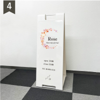 スタンドプレート 屋外看板