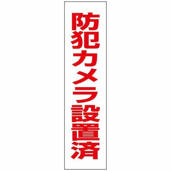 防犯カメラ設置済