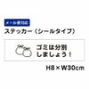 ゴミは分別しましょう
