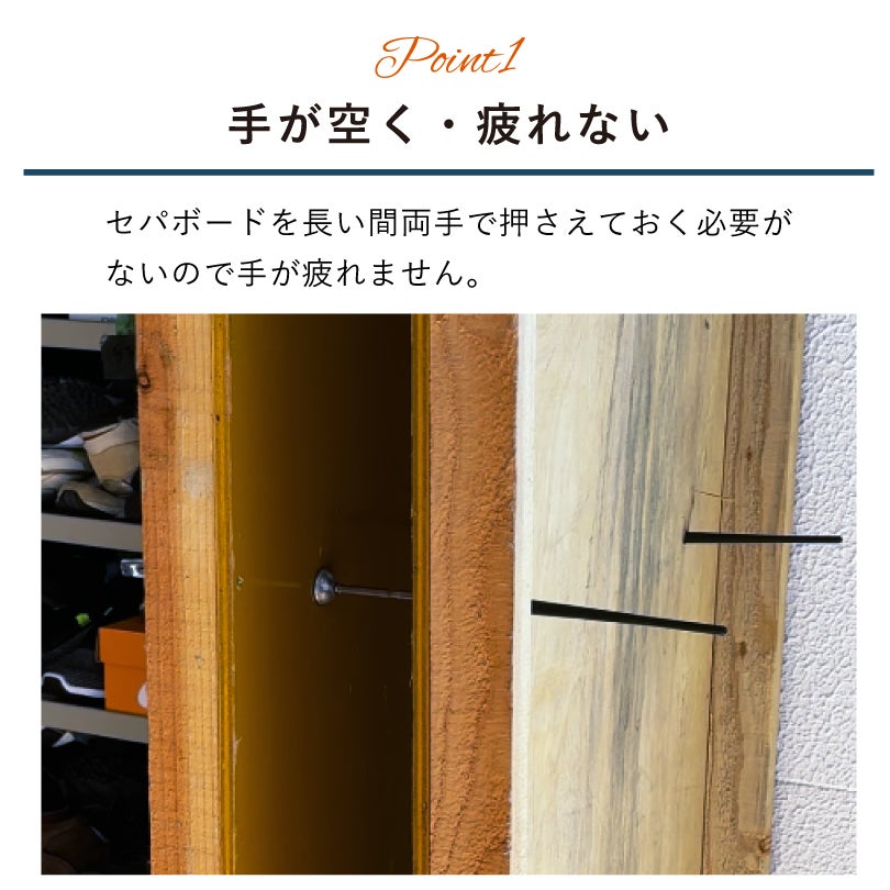 セパ固定