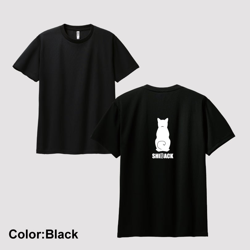 SHIBACK Tシャツ ブラック