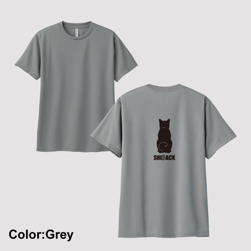 SHIBACK Tシャツ グレー