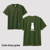 SHIBACK Tシャツ アーミーグリーン